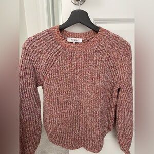 Frame Denim Women's Sweater in Pink and Orange Blend